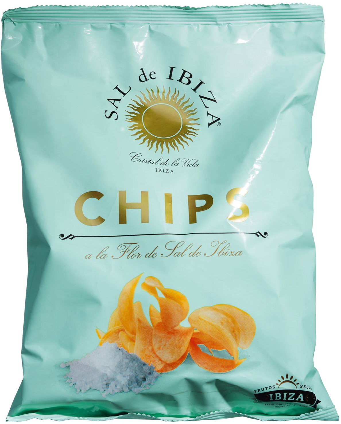 Chips al la Flor de Sal de Ibiza 125gr