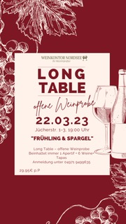 Mai Wein 07.05. um 18:30 Uhr in der Steinstraße