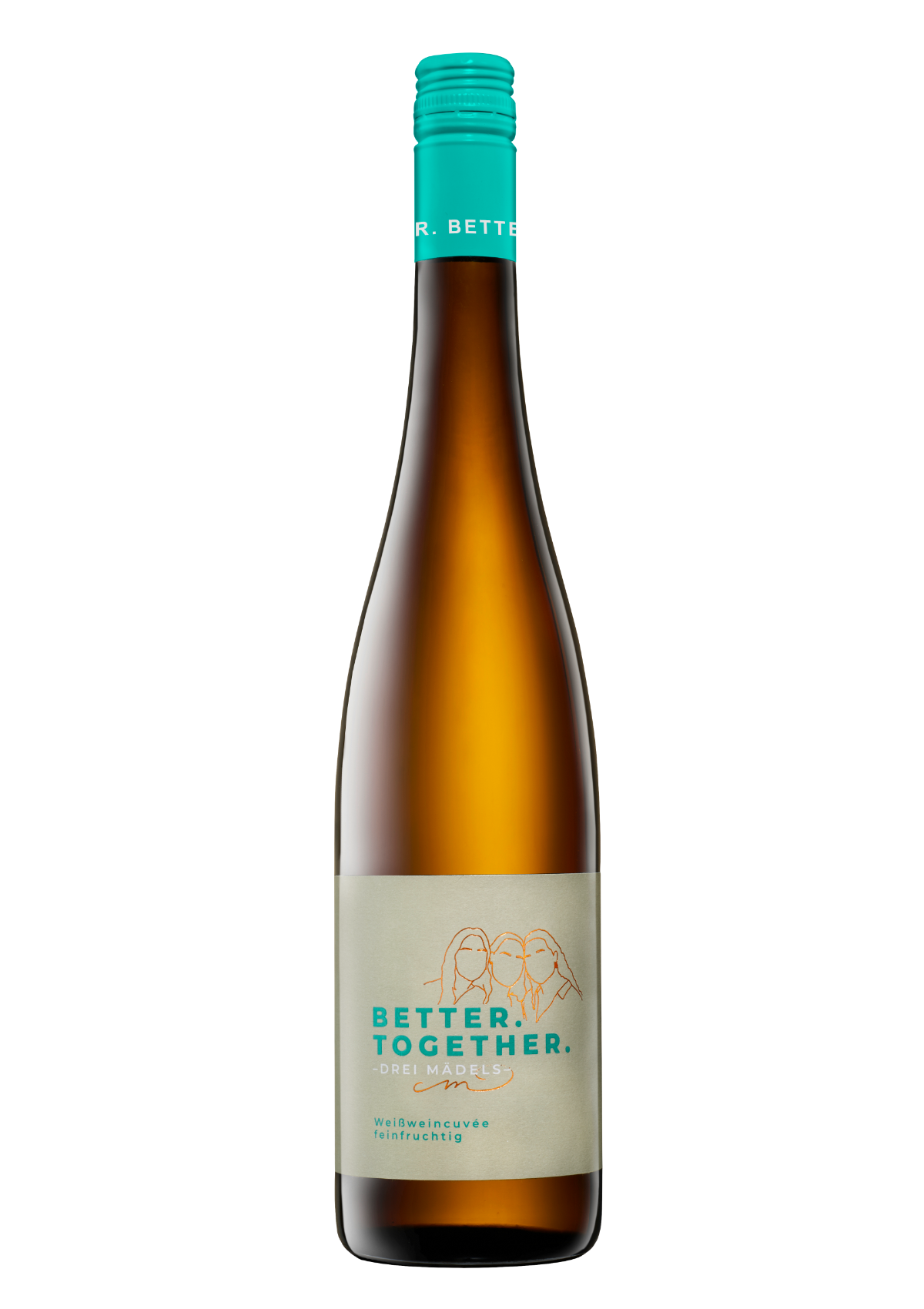 3 Mädels #BETTER.TOGETHER.# Cuvée Weiss feinfruchtig