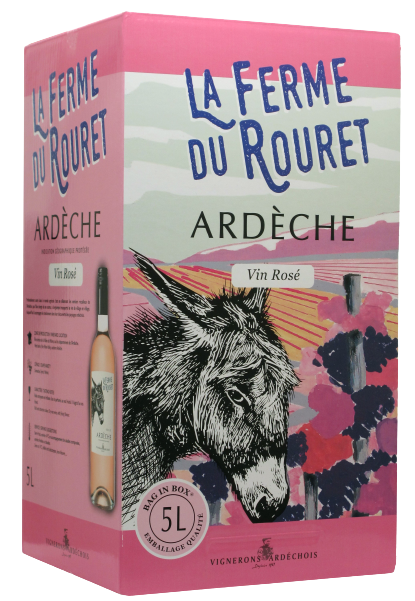 La Ferme du Rouret I.G.P. - rosé 5l BIB