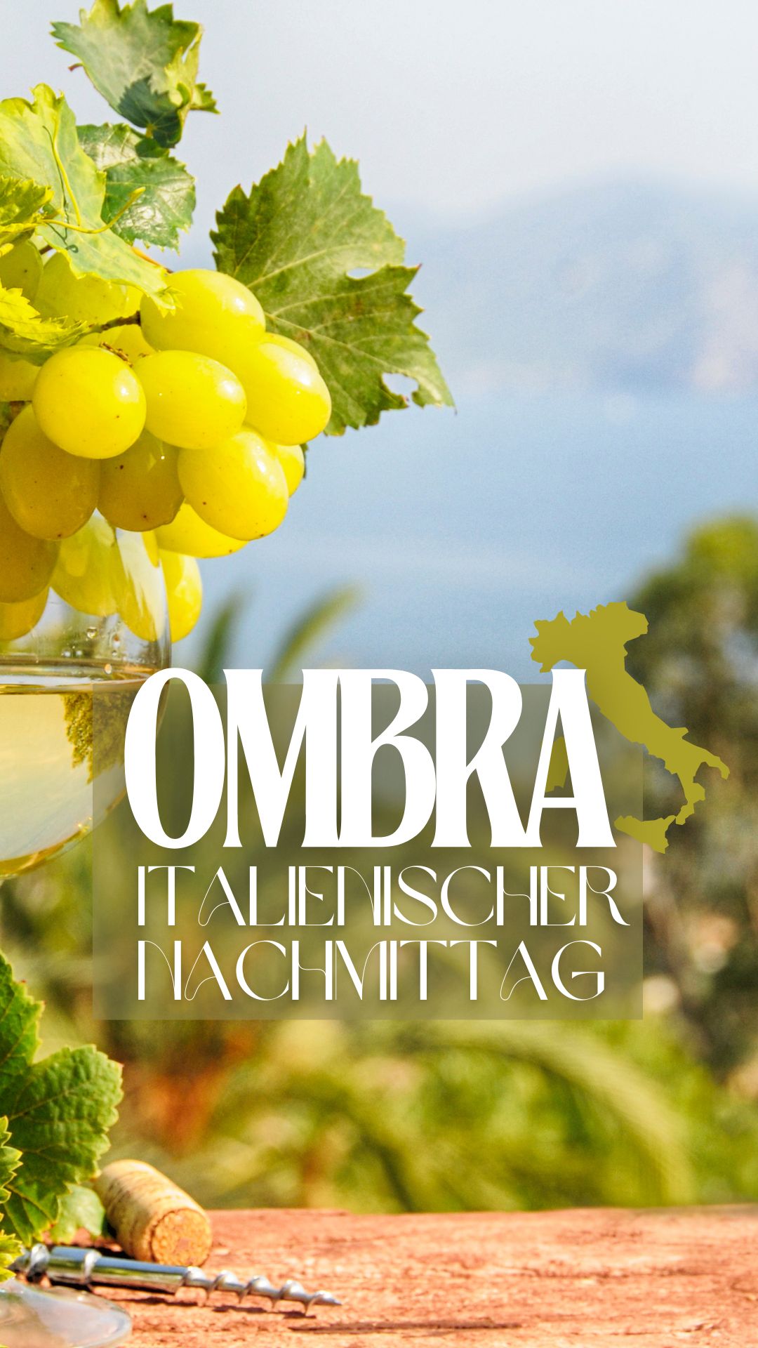 Ombra - italienischer Nachmittag im Herdetor ab 15 Uhr 07.06. Ombra - italienischer Nachmittag im Herdetor ab 15 Uhr 07.06.