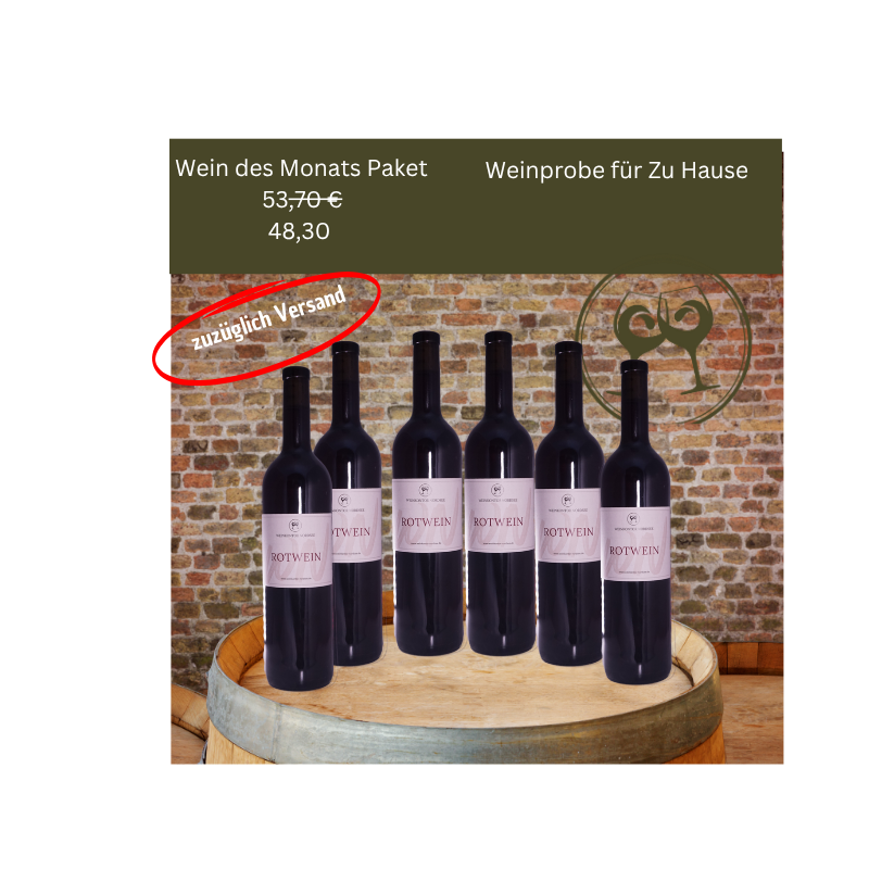 Rotwein Hausmarke Weinkontor Aktion